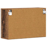 Hanging Cabinet Old Wood 60 x 20 x 40 cm Engineered Wood 891382