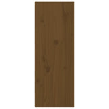 Wall Cabinets 2 pcs Honey Brown 30x30x80 cm Solid Wood Pine 813502