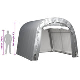 Storage Tent 300x300 cm Steel Grey 3079586