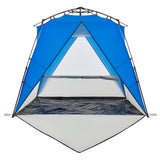 Beach Tent 4-Person Azure Blue Quick Release Waterproof 4005305
