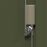 Storage Cabinet Olive Green 90 x 40 x 90 cm Steel 891644
