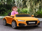 Kids Licensed Audi TT RS Ride-On Car 12V Battery w/ Remote Suspension Headlights and MP3 Player T3398P348163
