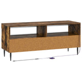 LED TV Cabinet Smoked Oak Engineered Wood 896990