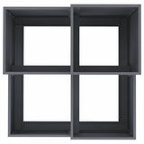 Garden Planter Anthracite 100 x 100 x 60 cm Steel 865864