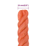 Work Rope Orange 24 mm 50 m Polypropylene 152955