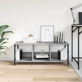 Bookshelf Grey Sonoma 102 x 32 x 40.5 cm Engineered Wood 884021
