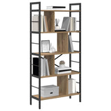Bookshelf Artisan Oak 75 x 30 x 156 cm Engineered Wood 883963