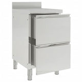 Commercial Kitchen Cabinets 2 pcs Stainless Steel 3081936