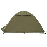 ZNTS Camping Tent Dome 2-Person Olive Green Waterproof 4009612