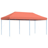 Foldable Party Tent Pop-Up Terracotta 580x292x315 cm 4004941