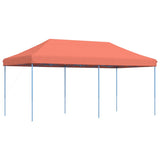 Foldable Party Tent Pop-Up Terracotta 580x292x315 cm 4004941