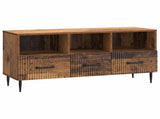 TV Cabinet Old Wood 102 x 34.5 x 50 cm Engineered Wood 894913