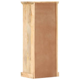 Highboard with Door 45x32x110 cm Solid Mango Wood 289098