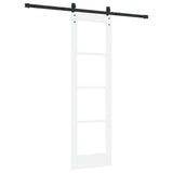 Sliding Door ORKDAL White and Black 61 x 198.5 cm 3331818