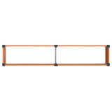Garden Raised Bed Brown 250 x 50 x 91 cm 42039009