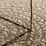 Rug ZIZUR Beige 120 cm Jute Look Indoor and Outdoor 4010415