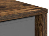 Sideboard with Drawer Smoked Oak 35 x 32 x 99.5 cm 8000568