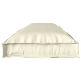 Pallet Cushion Set 2 pcs Cream 150 x 40 x 8 cm Oxford Fbric 42001710