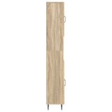 Bathroom Cabinet with Open Shelf HAARLEM Sonoma Oak 896817