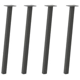 Console Table Legs 4 pcs Anthracite 72 cm Steel 4012494