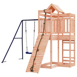 Outdoor Playset Wood Brown, Blue Solid Douglas wood, Polypropylene 3156878