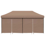 Party Tent Folding Brown 292 x 580 x 315 cm Oxford Fabric 42023669