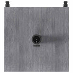 Outdoor Umbrella Base Dark grey wood look 45 x 45 x 31.5 cm 42010006