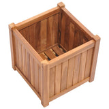 Raised Bed 40x40x40 cm Solid Teak Wood 48965