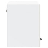 Kitchen Wall Cabinet Lucca High Gloss White Engineered Wood 853839
