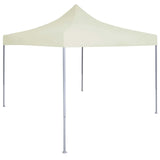 Party Tent Folding Cream 291 x 291 x 315 cm Oxford Fabric 42023541