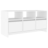 TV Cabinet White 102x37.5x52.5 cm Engineered Wood 809800