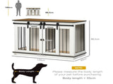 Dog Crate Furniture for Large Dogs, Double Dog Cage for Small Dogs T3398P349621