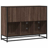 Sideboard Brown Oak 100x35x76 cm Engineered Wood 849033
