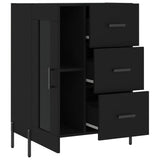 Sideboard Black 69.5x34x90 cm Engineered Wood 828053