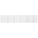 Gabion with 5 mm Wire and 10x10 cm Mesh 550x20x100 cm 3465029