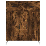 Sideboard Smoked Oak 69.5x34x90 cm Engineered Wood 828001