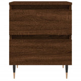 Bedside Cabinet Brown Oak 40x35x50 cm Engineered Wood 826874