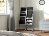 Freestanding Mirrored Jewellery Storage Cabinet 76074875
