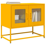 ZNTS TV Cabinet Mustard Yellow 68x39x60.5 cm Cold-rolled Steel 853335