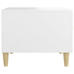 Coffee Tables 2 pcs White 50x50x40 cm Engineered Wood 812709