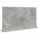 Vanity Mirror Rectangular Concrete Grey 100 x 55 x 18 cm 868304