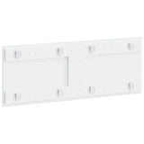 Wall-Mounted Headboard BREDA White Engineered Wood 897615