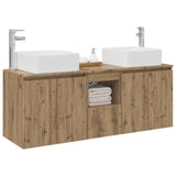 Bathroom Cabinet Set 3 pcs Artisan Oak 49.5 x 41 x 63 cm 3405646
