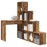 Corner Desk Old Wood 101.5 x 149.5 x 149.5 cm Engineered Wood 3337247