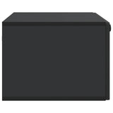 Wall-Mounted TV Cabinet Black 78.5 x 41 x 30 cm Engineered Wood 898006