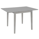 Extendable Dining Table Grey x80x74 cm MDF 247627
