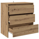 Sideboard Artisan Oak 70x41x75 cm Engineered Wood 856779