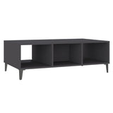 Coffee Table Grey 103.5x60x35 cm Engineered Wood 806024