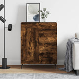 Sideboard Smoked Oak 69.5x34x90 cm Engineered Wood 830281