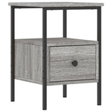 Bedside Cabinets 2 pcs Grey Sonoma 34x36x50 cm Engineered Wood 826050